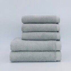 Memoire 《同色セット》バスタオル2枚+フェイスタオル3枚 今治タオル 厚手 ロングサイズ 最高級糸使用